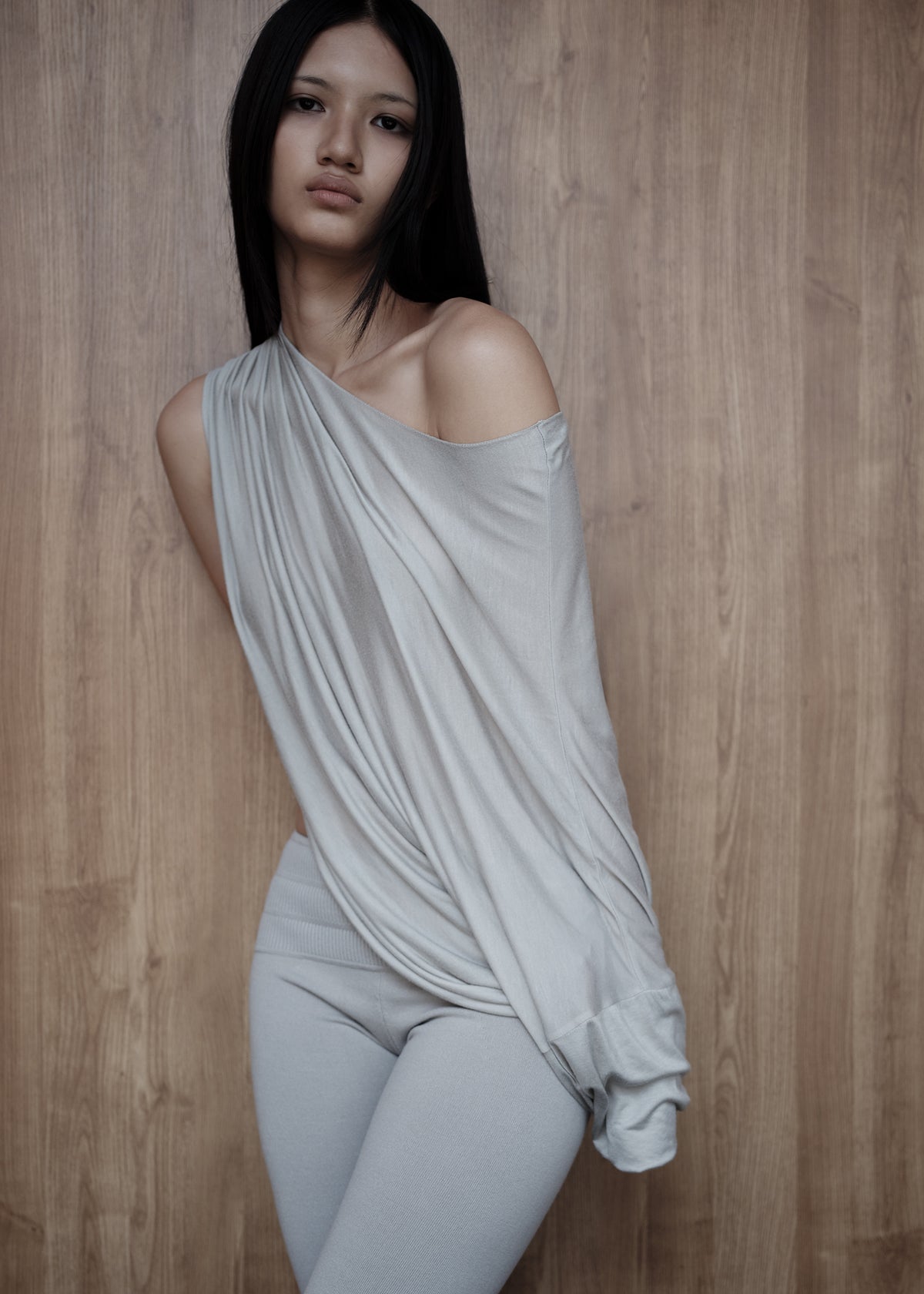 DrapedAsymmetricTopStoneShawna